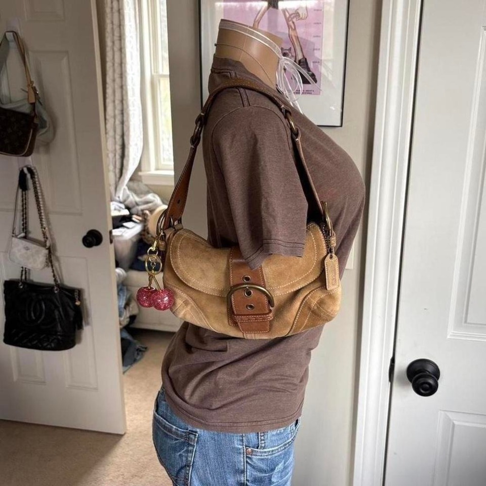 Y2K 2000s hurley spellout brown top - Picture 5 of 8